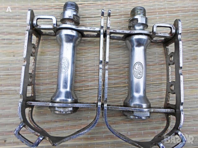 Шосейни ретро педали, снимка 7 - Части за велосипеди - 32702281