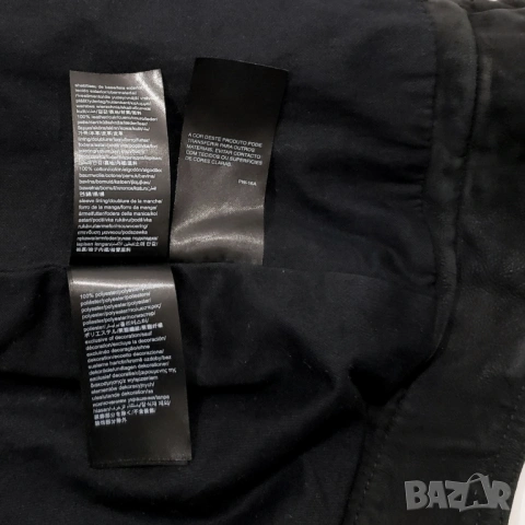 Calvin Klein Оригинално Дамско Кожено Яке Велур Естествена Кожа XS-S, снимка 10 - Якета - 53035519