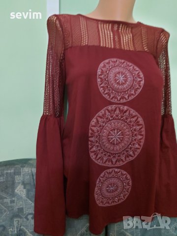 Блуза на Desigual номер М - нов продукт , снимка 4 - Блузи с дълъг ръкав и пуловери - 43905313