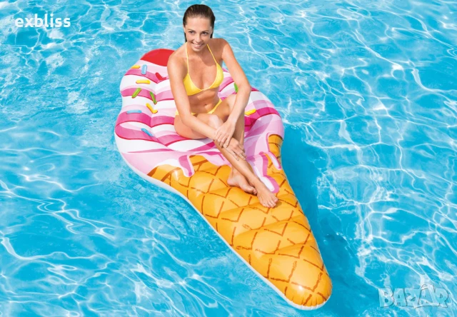 Надуваем дюшек сладолед 224 х 107 см