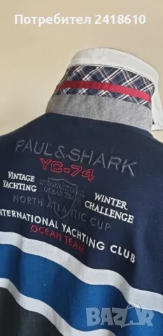 Paul & Shark Cotton Mens Size L / XL НОВО! ОРИГИНАЛ! Мъжка Блуза., снимка 4 - Блузи - 49067087