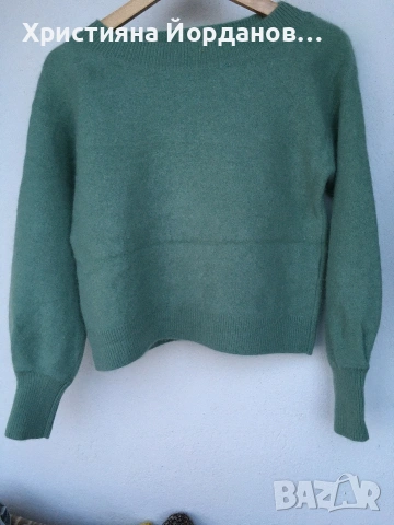 пуловер 100% плътен кашмир, ХС