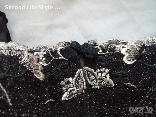 85C блестящ прозрачен корсет бюстие с бродерия цветя Milanni, снимка 15 - Корсети, бюстиета, топове - 52954415