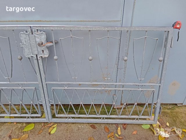 Красива двойна врата от ковано желязо, снимка 4 - Огради и мрежи - 38971922