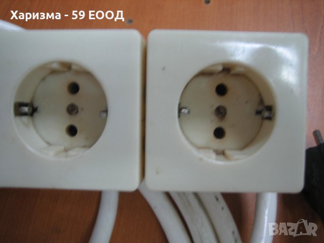 Ел разклонител с две гнезда, снимка 4 - Други стоки за дома - 37941566