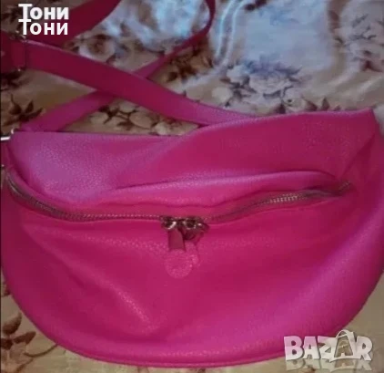 GINA BENOTTI Нова Кожена Дамска Чанта , снимка 4 - Чанти - 50799919