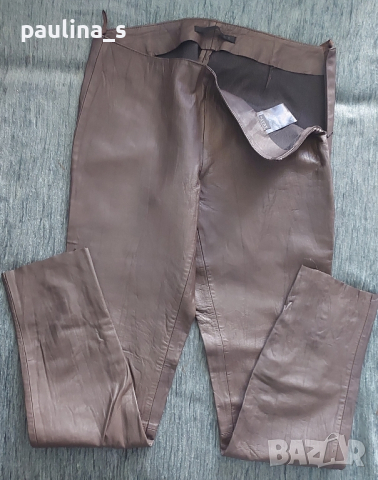 Естествена кожа / set fashion / дамски елегантен панталон , снимка 2 - Панталони - 44922200