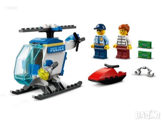  НОВИ! LEGO® City Police 60275 Полицейски хеликоптер, снимка 5 - Конструктори - 40413438
