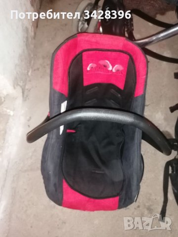 Количка:Bertoni ASTRA Black&Red летен, зимен кош и кошница , снимка 8 - Детски колички - 37249139