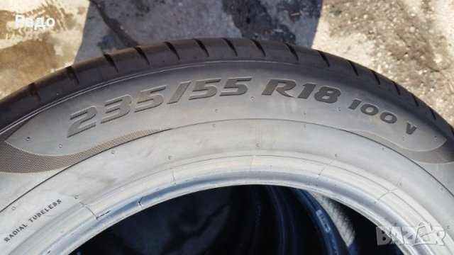 2бр. гуми 235/55/18 PIRELLI 7мм, снимка 6 - Гуми и джанти - 39227663