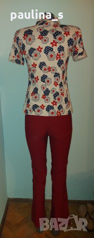 Винтидж марков комплект / Панталон "Zara" basic , снимка 6 - Панталони - 32588451
