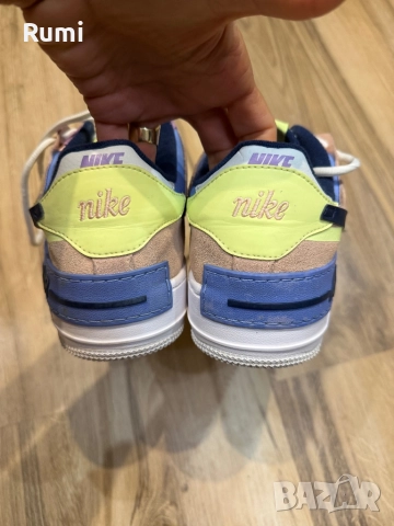 Оригинални кожени кецове Nike Air Force 1 Shadow! 42 н, снимка 7 - Кецове - 51253571