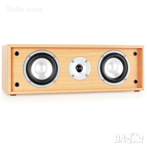 Auna Linie 300 Hi-Fi централен високоговорител дъб