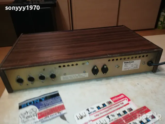 TELETON STEREO AMPLIFIER-ВНОС SWISS 0711240813, снимка 14 - Ресийвъри, усилватели, смесителни пултове - 47872260