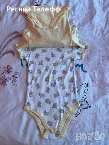 3 бр. бодита с къс ръкав на OVS #98, снимка 3 - Детско бельо и бански  - 39322014