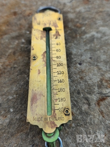 Стар пружинен баланс Salter за тегло в грамове, снимка 8 - Колекции - 52004980