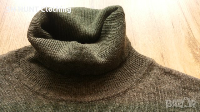 LES DEUX 90% Merino Wool 10% Cashmere размер L поло 90% Мерино вълна 10% Кашмир - 478, снимка 7 - Пуловери - 43504934