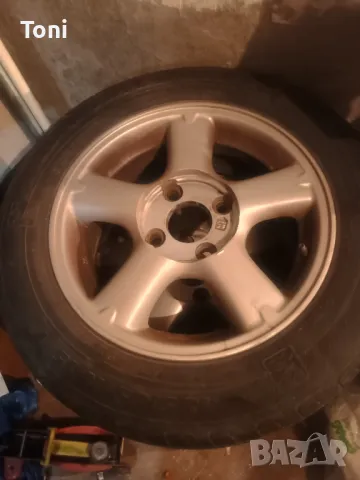 алуминиеви джанти 15ки от Нисан Алмера 4_114,3, снимка 11 - Гуми и джанти - 49861585
