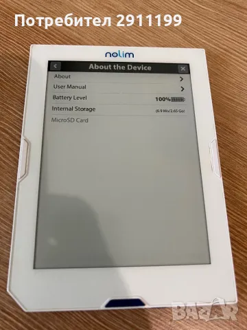 Четец Nolim, снимка 7 - Електронни четци - 50396937