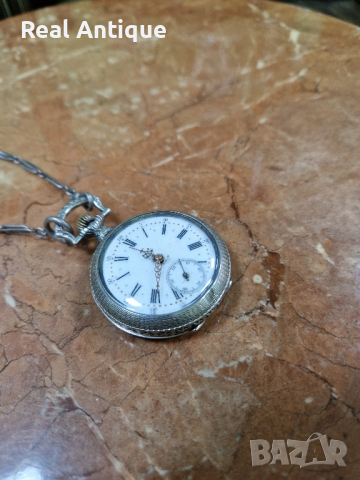 Чудесен антикварен колекционерски джобен часовник , снимка 2 - Антикварни и старинни предмети - 44921460