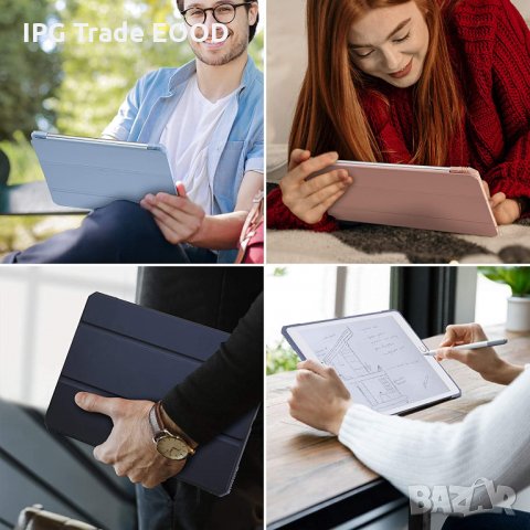 iPad 8th Generation 2020 / 7th Generation 2019 10.2 инча калъф Auto Wake/Sleep, снимка 3 - Таблети - 32364751