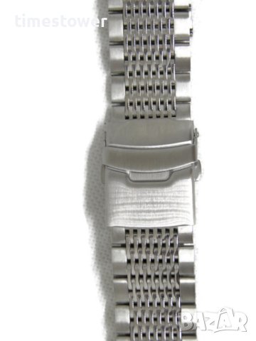 Стоманена верижка за часовник 18/20/22/24мм., снимка 4 - Каишки за часовници - 40286903