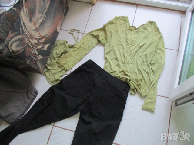 Дамска блуза с дантела/сако, снимка 7 - Блузи с дълъг ръкав и пуловери - 43182567