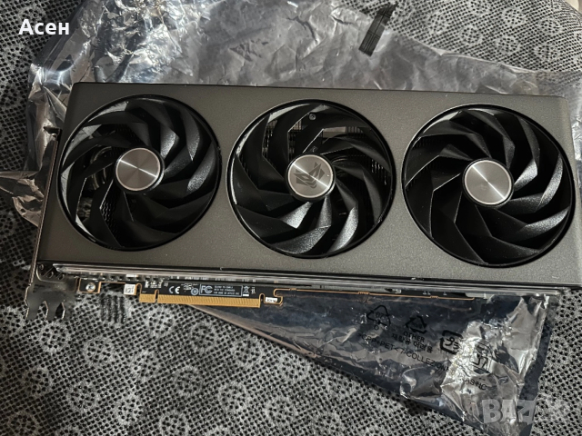 продавам видеокарта SAPPHIRE AMD Radeon RX 7900 XTX Vapor-X 24GB GDDR6 Nitro+ , снимка 2 - Видеокарти - 36877408