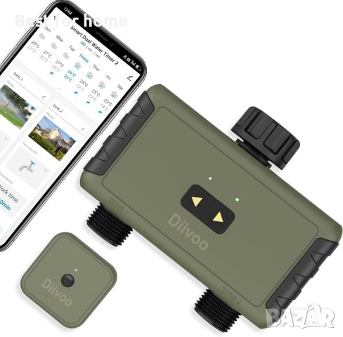 Diivoo WiFi двузонов таймер с ХЪБ таймер WT-05W