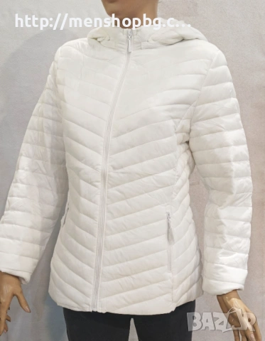 Дамско яке от размер 46 до 54 - бяло