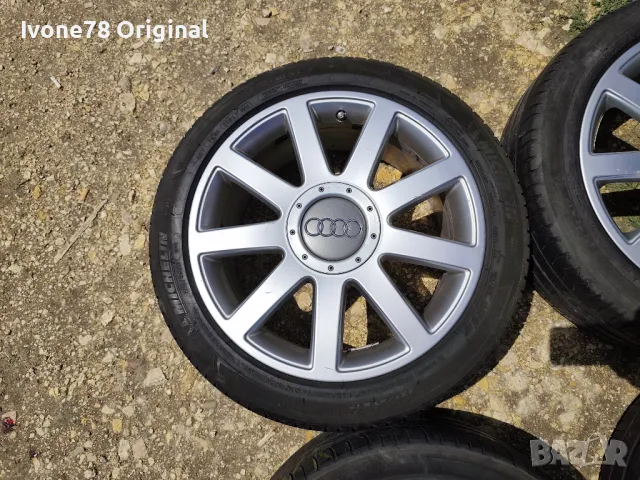 ПРОМО Алуминиеви Джанти за AUDI  5x112 17 цола.Отлично състояние., снимка 4 - Гуми и джанти - 50244194