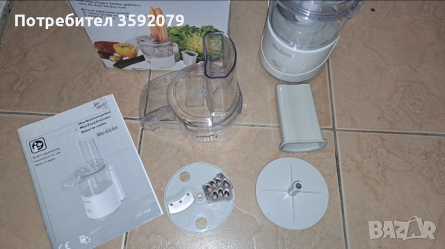 Мини кухненски робот, снимка 4 - Чопъри и пасатори - 43647167