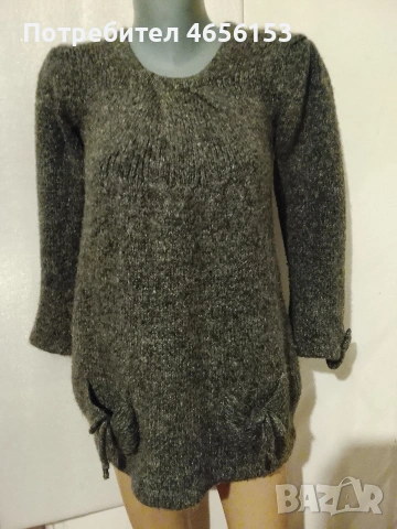 ДАМСКА ПЛЕТЕНА БЛУЗА - РАЗМЕР S / M