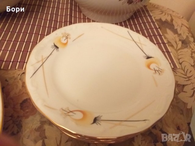 Български порцелан ИЗИДА, снимка 6 - Чинии - 28038744