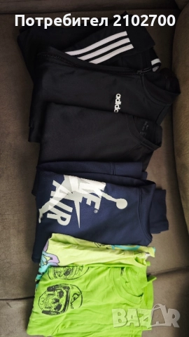 Лотче Nike, Adidas -11/12г., снимка 5 - Детски анцузи и суичери - 52465554