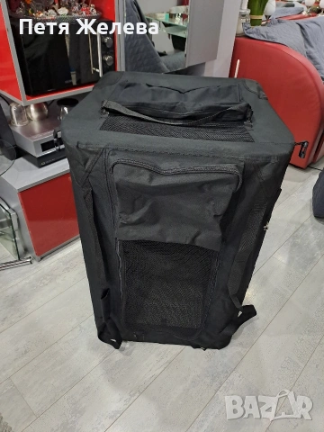 Сгъваема транспортна чанта за кучета и котки FEANDREA/SONGMICS-90/62/62 см, снимка 4 - За кучета - 53595208