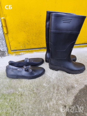 Работни гумени ботуши и цървули №42