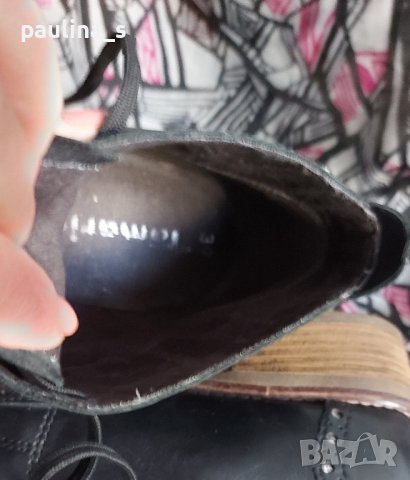 Естествена кожа / Два чифта / Маркови боти "Tamaris" "Pace" crafted shoes / N 39 , снимка 8 - Дамски боти - 43877113