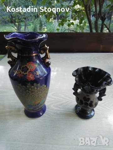 Вази от порцелан, ковано желязо и керамика, снимка 11 - Вази - 37998451