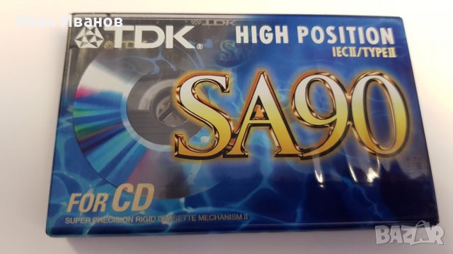 TDK SA60 аудиокасети