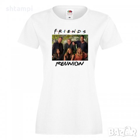 Дамска тениска Friends reunion photo, снимка 3 - Тениски - 33028751