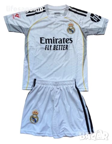 Детско - юношески футболен екип Реал Мадрид Мбапе 10 Real Madrid Mbappe , снимка 2 - Детски комплекти - 51256336