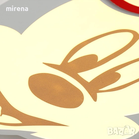 ЛЕД LED Детска таванна лампа полилей Мини Маус анимация дистанционно, снимка 7 - Лампи за таван - 52374139