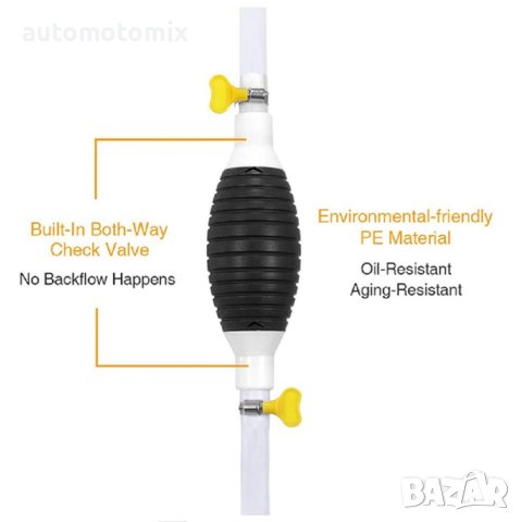 Ръчна Помпа за Гориво с Маркуч-2метра , снимка 3 - Аксесоари и консумативи - 43713667