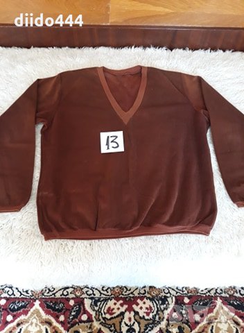 Кафяв пуловер № 13