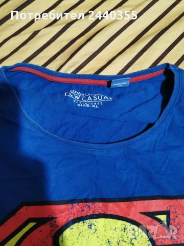 Мъжка тениска на superman, снимка 6 - Тениски - 26772397