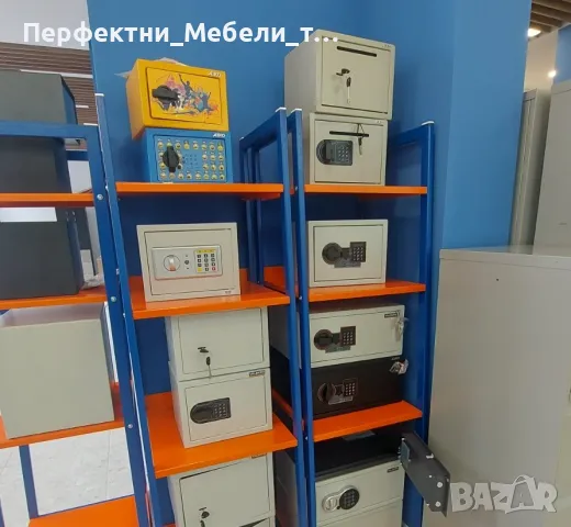 Детски сейф каса за пари с кодова ключалка-син и жълт цвят-истинска каса за ценности в детската стая, снимка 3 - Мебели за детската стая - 48055770