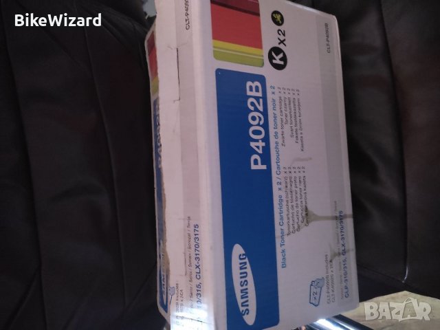 Тонер Samsung CLT-P4092B за CLP-310/CLX-3170 2-pack, Black 2x1.5K , снимка 2 - Друго - 39035466