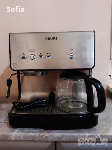 Комбинирана кафе машина KRUPS XP 2050 с отстъпка, снимка 1 - Кафемашини - 33331716