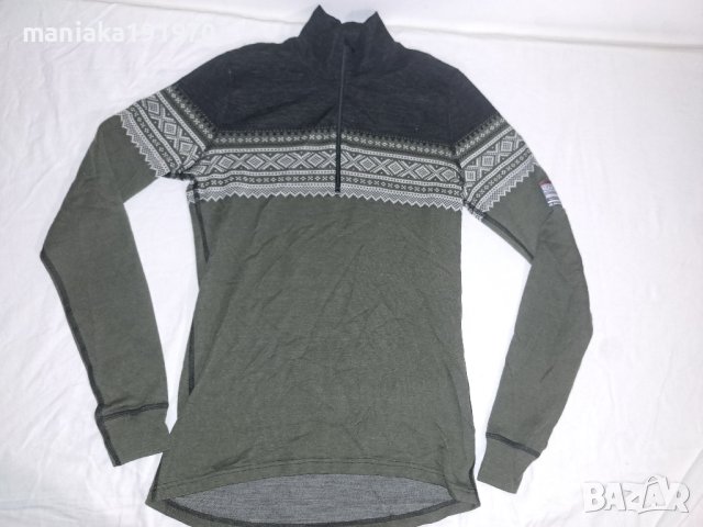 Aclima DesignWool Marius Mock Neck Shirt Men's (L) мъжки пуловер мерино 100% Merino Wool, снимка 4 - Спортни дрехи, екипи - 43249101